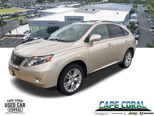 Satin Cashmere Metallic 2012 Lexus RX 450h Base