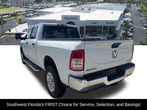 Bright White Clearcoat 2024 RAM 2500 Big Horn Crew Cab 4x4 6'4' Box