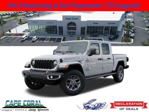 Bright White Clearcoat 2026 Jeep Gladiator 85th Anniversary Edition
