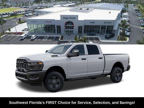 Bright White Clearcoat 2026 RAM 2500 Tradesman Crew Cab 4x2 6'4' Box