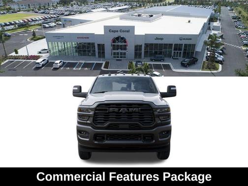 Bright White Clearcoat 2026 RAM 2500 Tradesman Crew Cab 4x2 6'4' Box