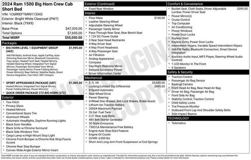2024 RAM 1500 Big Horn/Lone Star
