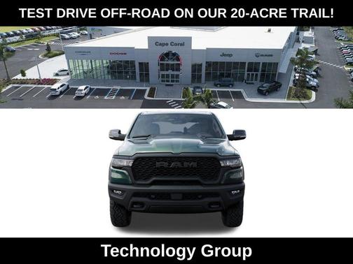 Serrano Green Metallic 2026 RAM 1500 Rebel