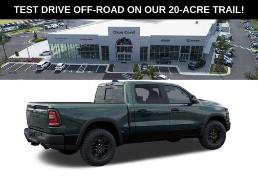 Serrano Green Metallic 2026 RAM 1500 Rebel