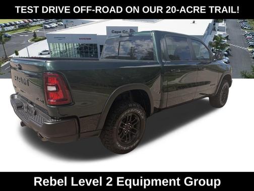 Serrano Green Metallic 2026 RAM 1500 Rebel