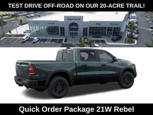 Serrano Green Metallic 2026 RAM 1500 Rebel