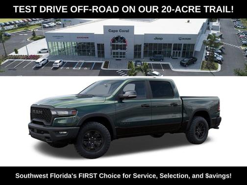 Serrano Green Metallic 2026 RAM 1500 Rebel