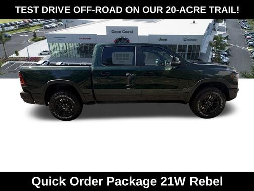 Serrano Green Metallic 2026 RAM 1500 Rebel