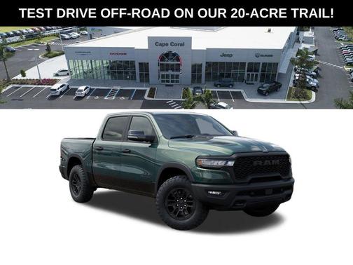 Serrano Green Metallic 2026 RAM 1500 Rebel