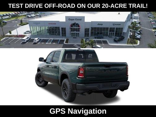 Serrano Green Metallic 2026 RAM 1500 Rebel