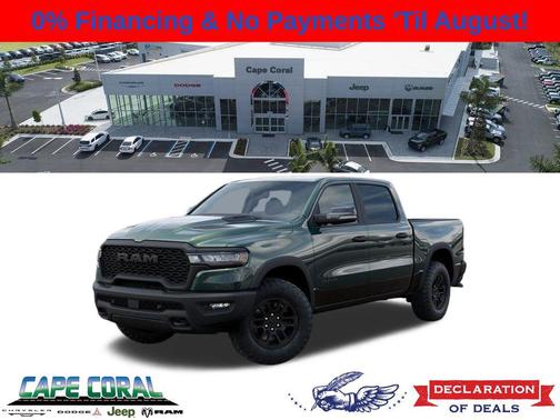 Serrano Green Metallic 2026 RAM 1500 Rebel