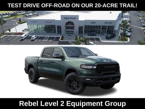 Serrano Green Metallic 2026 RAM 1500 Rebel