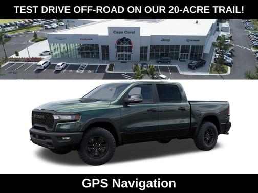 Serrano Green Metallic 2026 RAM 1500 Rebel