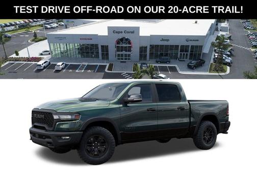 Serrano Green Metallic 2026 RAM 1500 Rebel