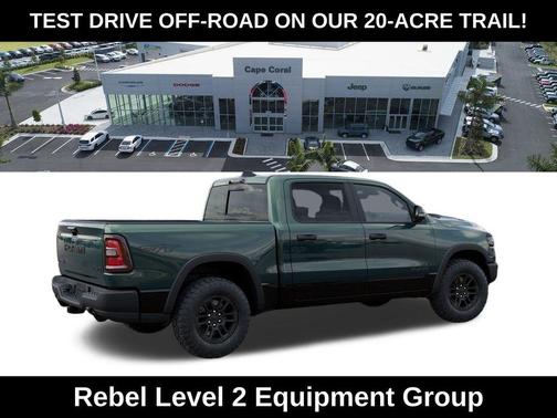 Serrano Green Metallic 2026 RAM 1500 Rebel