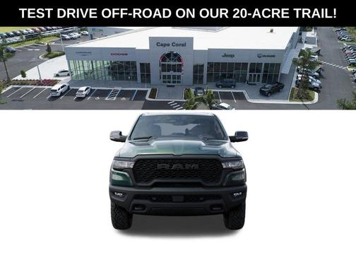 Serrano Green Metallic 2026 RAM 1500 Rebel