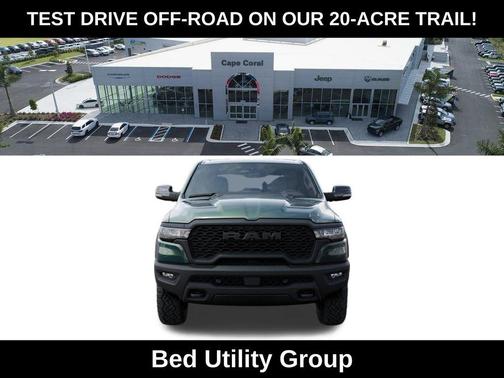 Serrano Green Metallic 2026 RAM 1500 Rebel
