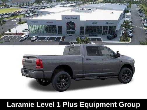 Ceramic Gray Clearcoat 2026 RAM 2500 Laramie Crew Cab 4x4 6'4' Box