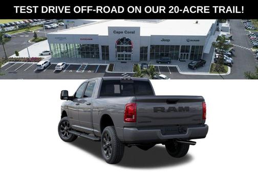 Ceramic Gray Clearcoat 2026 RAM 2500 Laramie Crew Cab 4x4 6'4' Box