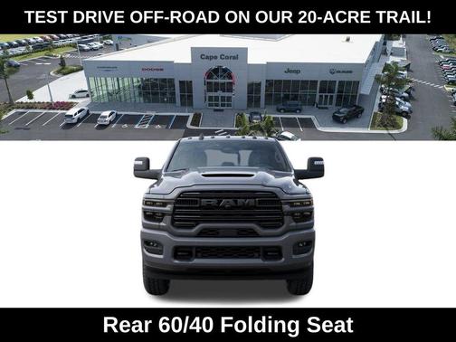 Ceramic Gray Clearcoat 2026 RAM 2500 Laramie Crew Cab 4x4 6'4' Box