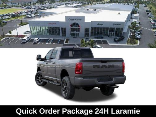 Ceramic Gray Clearcoat 2026 RAM 2500 Laramie Crew Cab 4x4 6'4' Box