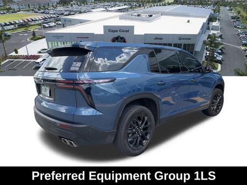 Lakeshore Blue Metallic 2024 Chevrolet Traverse LS