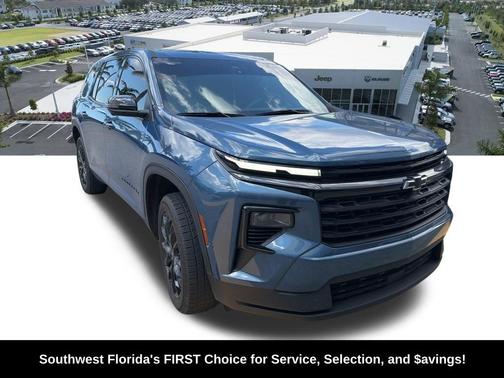 Lakeshore Blue Metallic 2024 Chevrolet Traverse LS