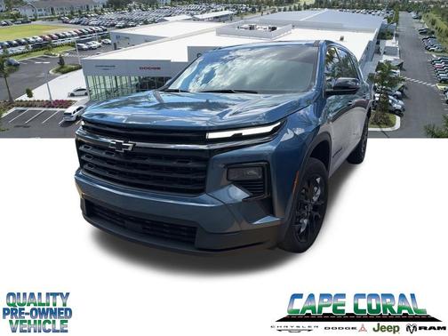 Lakeshore Blue Metallic 2024 Chevrolet Traverse LS
