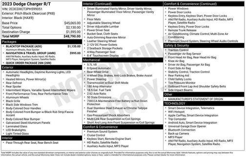 2023 Dodge Charger R/T