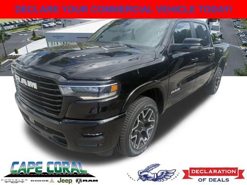 Diamond Black Crystal Pearlcoat 2026 RAM 1500 Laramie
