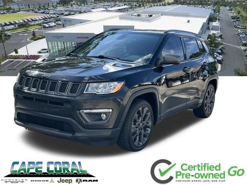 Diamond Black Crystal Pearlcoat 2021 Jeep Compass 80th Special Edition