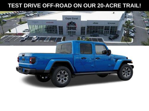 Hydro Blue Pearlcoat 2026 Jeep Gladiator Sahara 4x4