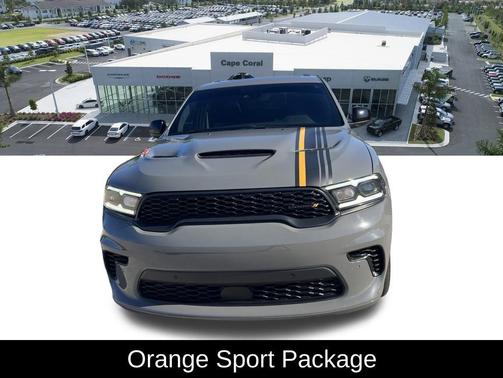 Destroyer Gray Clearcoat 2023 Dodge Durango Hemi Orange RWD