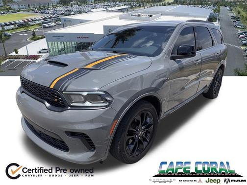 Destroyer Gray Clearcoat 2023 Dodge Durango Hemi Orange RWD