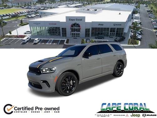 Destroyer Gray Clearcoat 2023 Dodge Durango Hemi Orange RWD