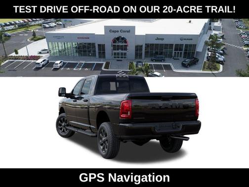 Diamond Black Crystal Pearlcoat 2026 RAM 2500 Big Horn Crew Cab 4x4 6'4' Box