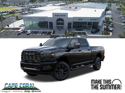 Diamond Black Crystal Pearlcoat 2026 RAM 2500 Big Horn Crew Cab 4x4 6'4' Box