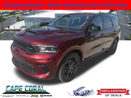 Octane Red Pearlcoat 2026 Dodge Durango GT HEMI V8 AWD
