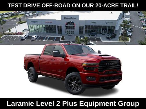 Molten Red Pearlcoat 2026 RAM 2500 Laramie Crew Cab 4x4 6'4' Box