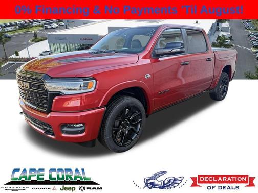 Molten Red Pearlcoat 2026 RAM 1500 Limited