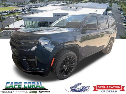 Fathom Blue Pearlcoat 2026 Jeep Grand Wagoneer Summit Obsidian 4x4