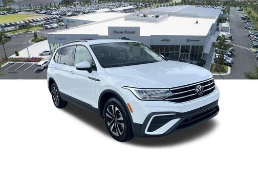 Pure White 2022 Volkswagen Tiguan 2.0T S