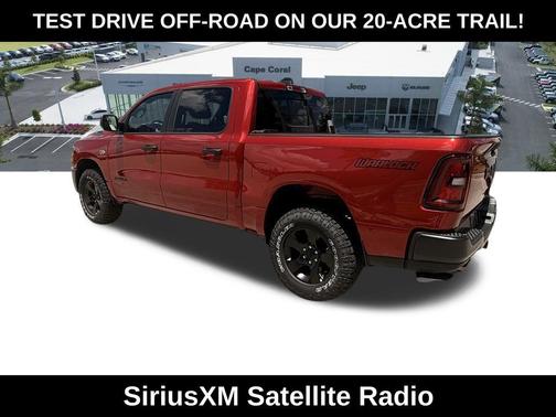Molten Red Pearlcoat 2026 RAM 1500 Warlock Crew Cab 4x4 5'7' Box
