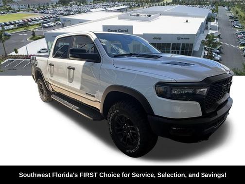 Bright White Clearcoat 2026 RAM 1500 Rebel