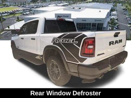 Bright White Clearcoat 2026 RAM 1500 Rebel