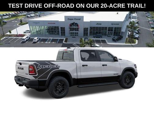 Bright White Clearcoat 2026 RAM 1500 Rebel