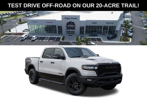 Bright White Clearcoat 2026 RAM 1500 Rebel