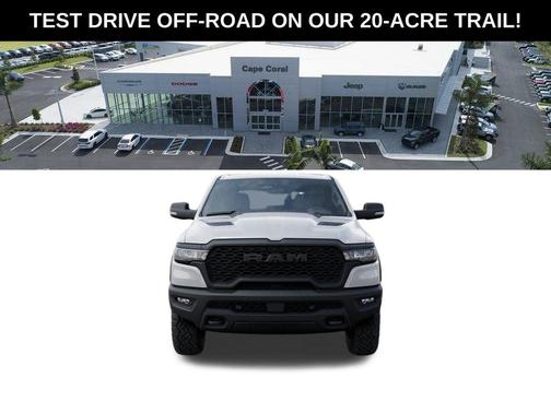 Bright White Clearcoat 2026 RAM 1500 Rebel