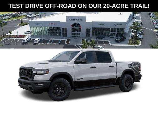 Bright White Clearcoat 2026 RAM 1500 Rebel
