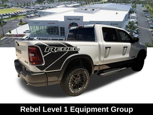 Bright White Clearcoat 2026 RAM 1500 Rebel